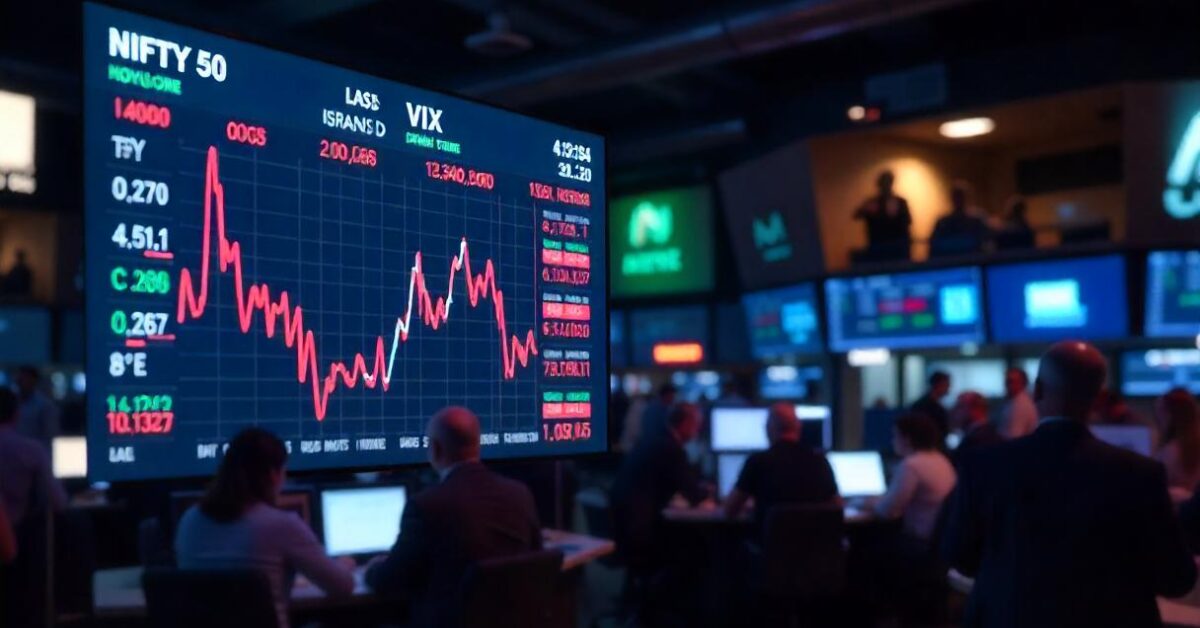 relation between vix and nifty
