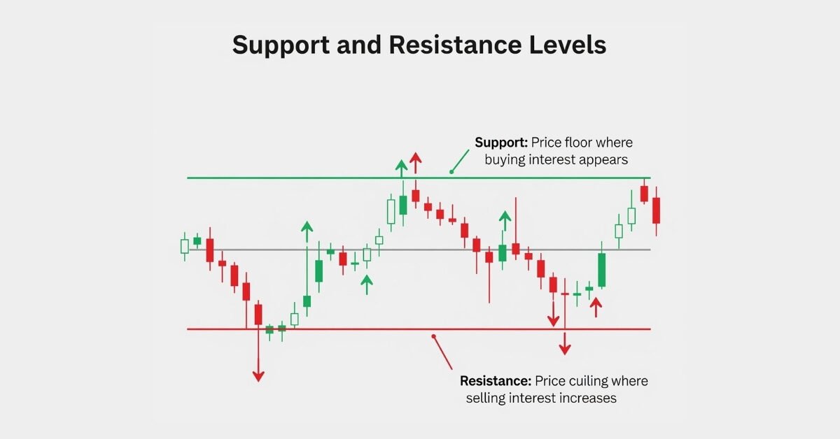Support and Resistance in Price Action