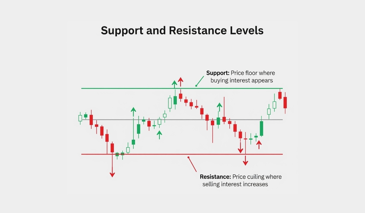 Support and Resistance in Price Action