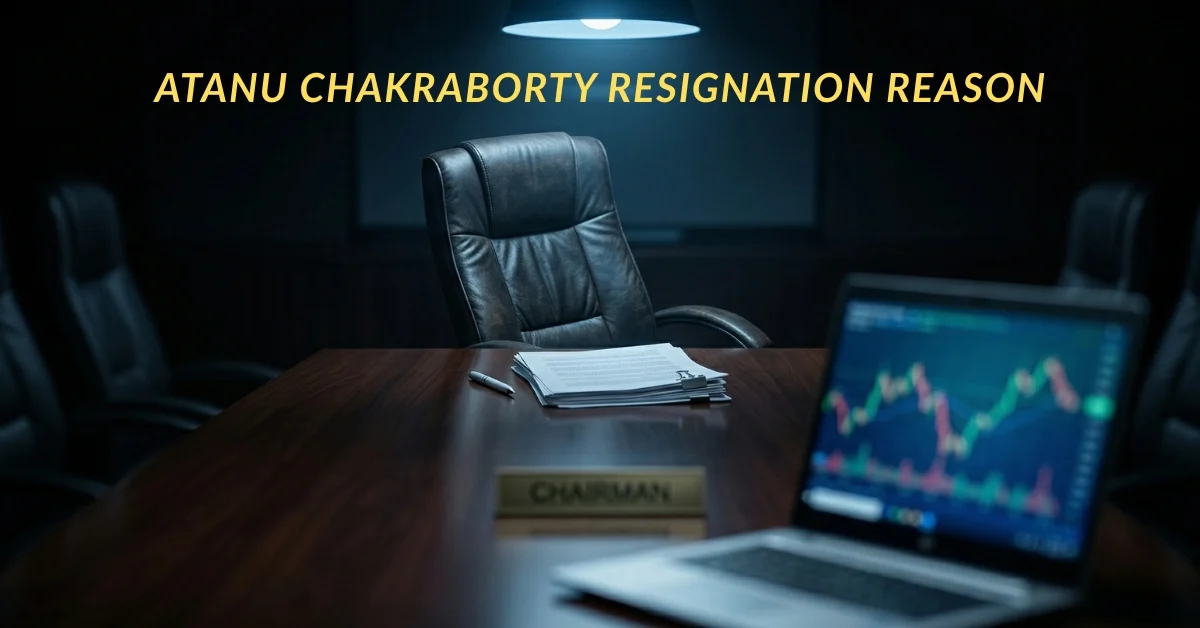 Atanu Chakraborty resignation reason
