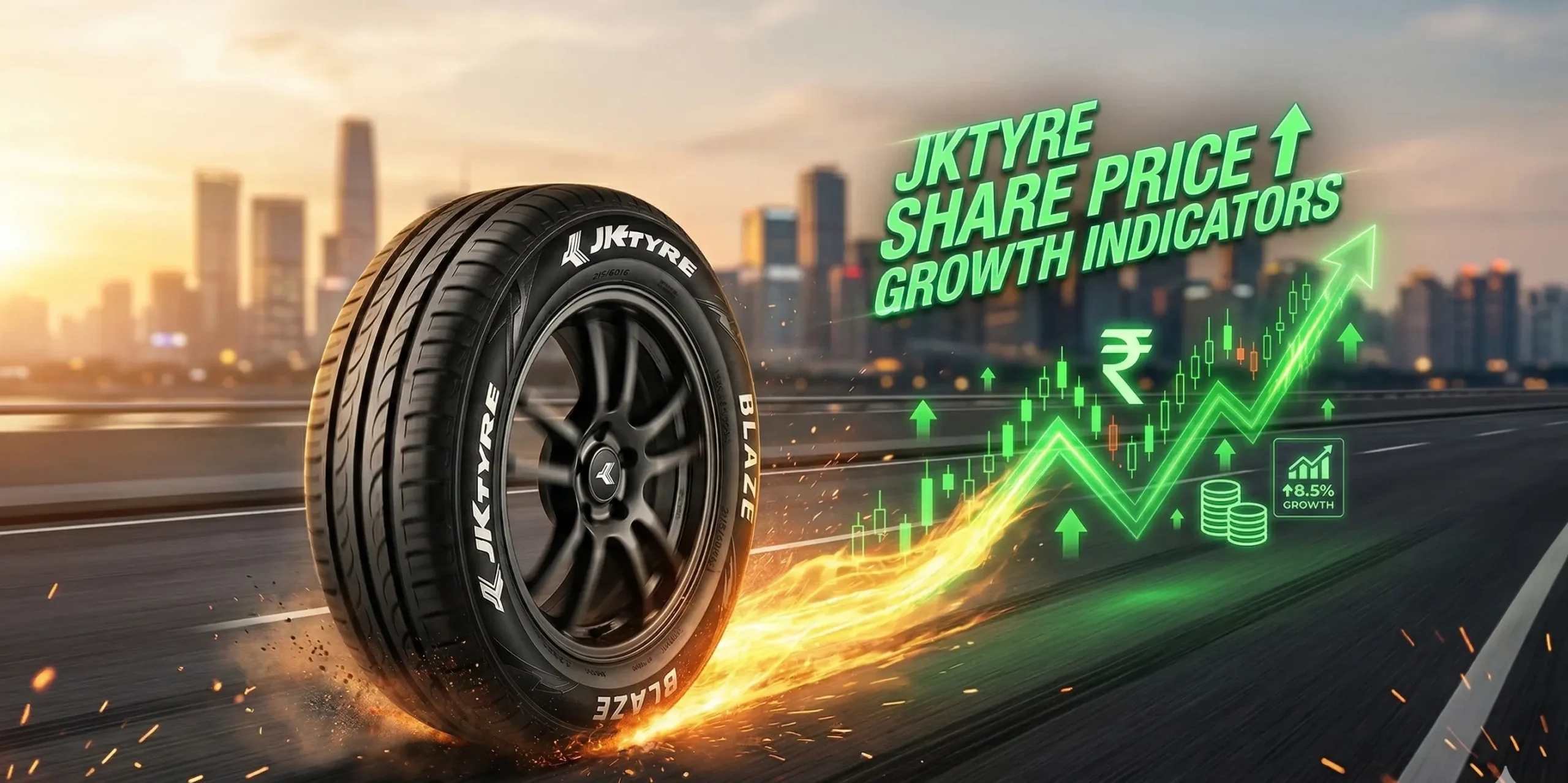 JK Tyre Share Price