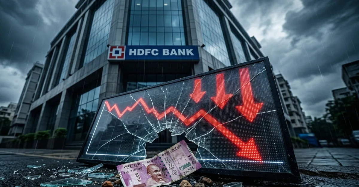 HDFC Bank share price girne ki wajah