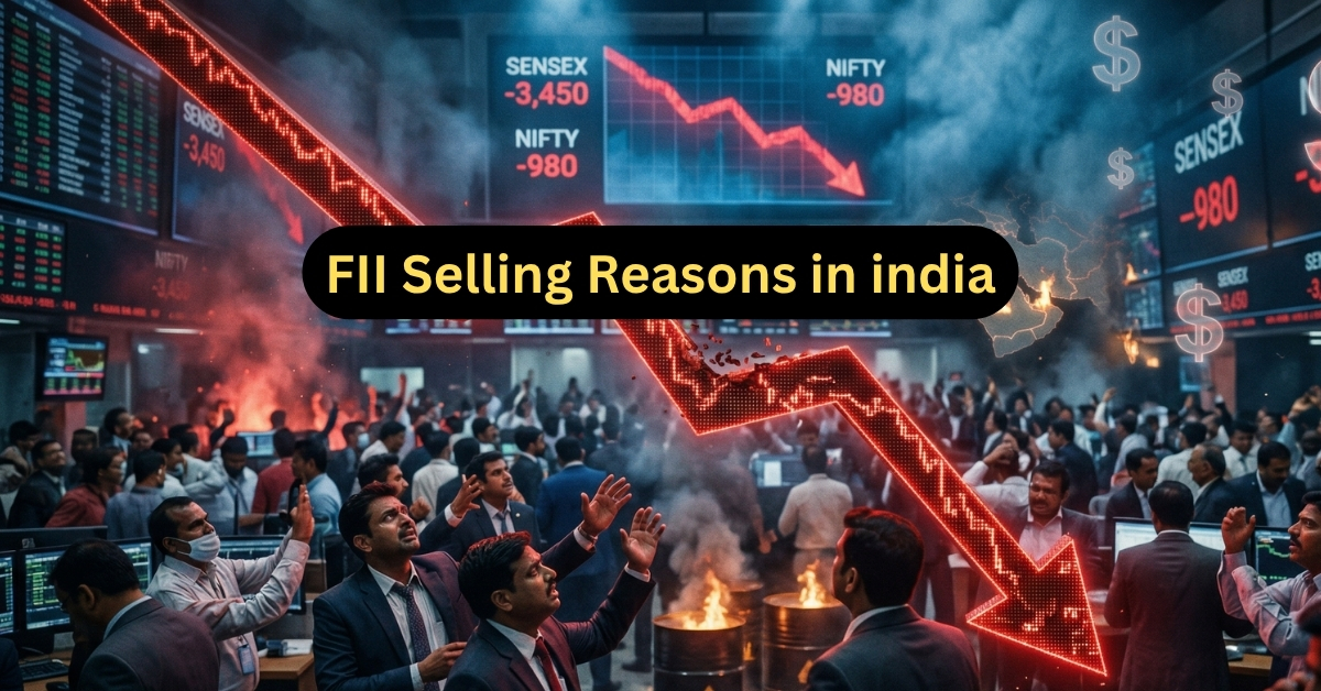FII Selling Reasons in india